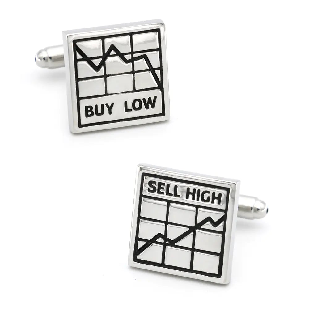Fashionable Alloy Electric-Plated Cufflinks (Stock Theme)
