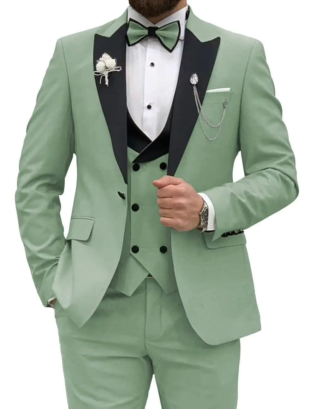 Our CustomFit Sage Tuxedo