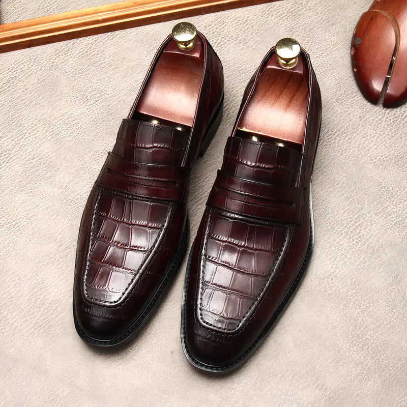 Men's Fashion Leather Shoes for Business Suits